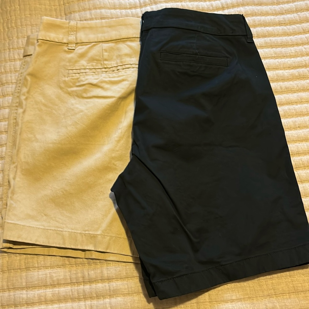 J Crew Chino shorts **Lot of 2** Size 12